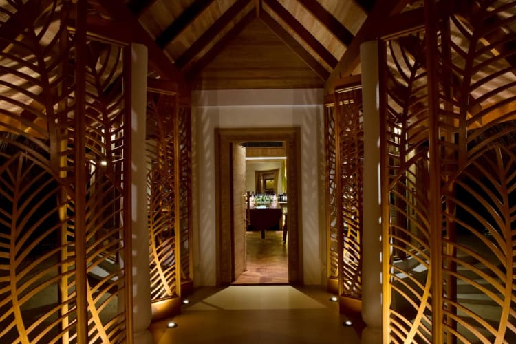 The Shoreline Grill wine cellar
